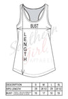 Small Town Arkansas Girl Racerback Tank Top - ALL STATES AVAILABLE - Southern Girl®