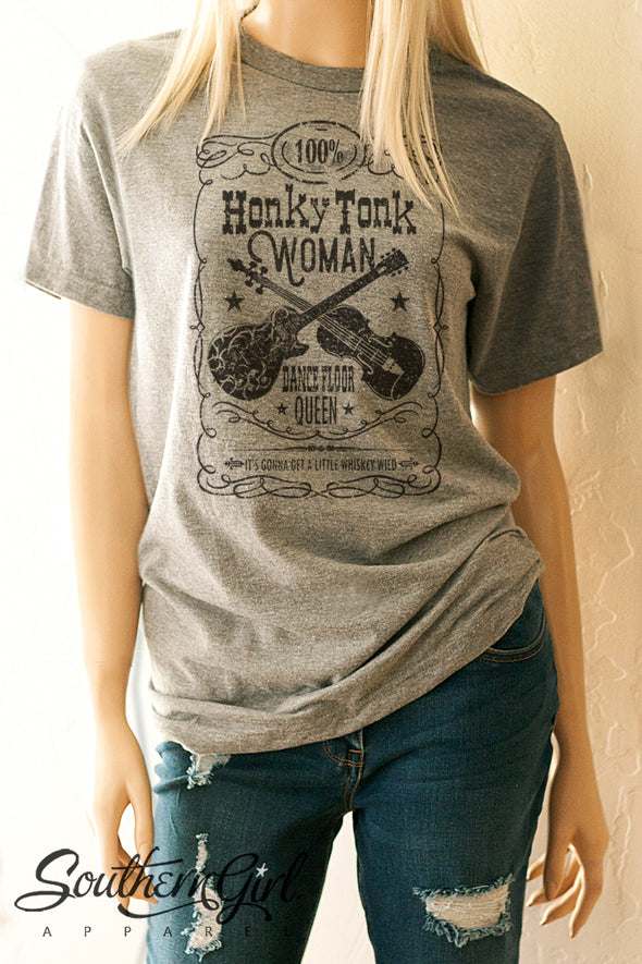 Honky Tonk Woman T-Shirt - Southern Girl 
