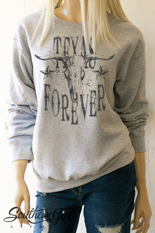 Texas Forever Sweatshirt - Southern Girl 