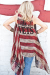 THANK YOU VETS American Flag Vest Wraps & Jackets - Southern Girl Apparel - SouthernGirlApparel.com