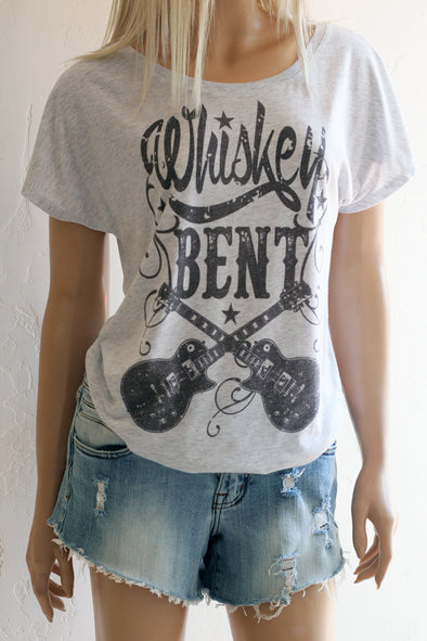 Women's Whiskey Bent Scoop Neck Dolman Tee by Southern Girl Apparel - southerngirlapparel.com