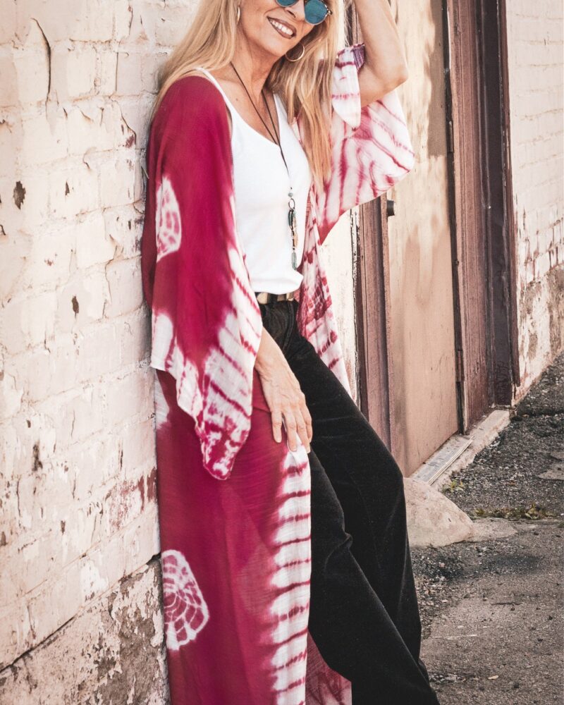 Tie Dyed Boho Kimono - Southern Girl 