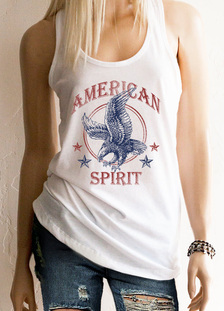 American Spirit Racerback Tank Top