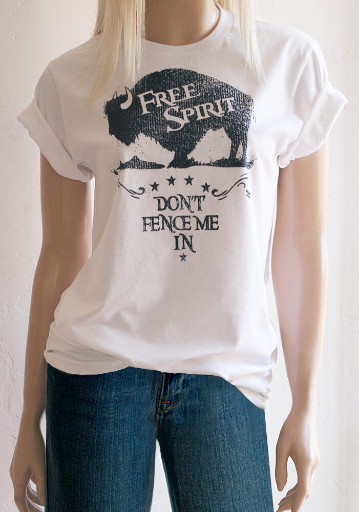 Free Spirit Don't Fence Me In Unisex T-Shirt