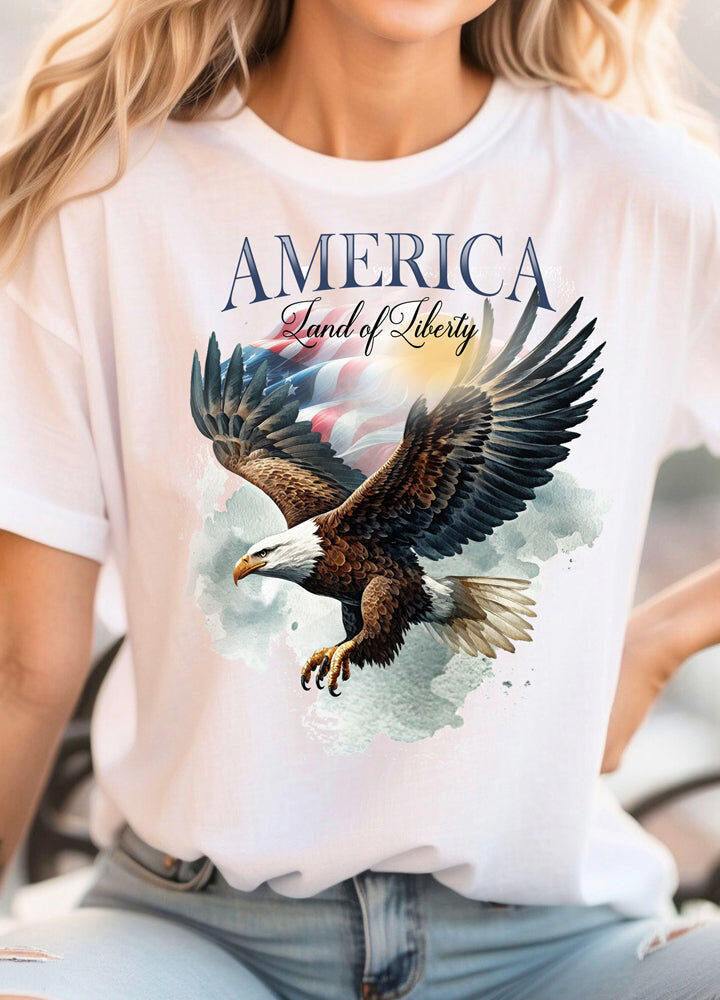 America Land of Liberty Unisex T-Shirt