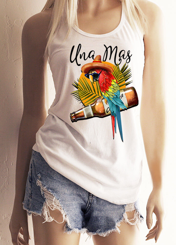 Una Mas Racerback Tank Top
