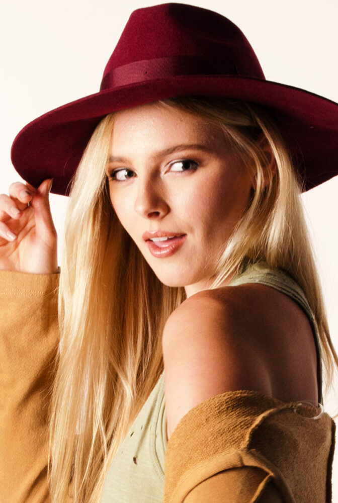 Women's Boho Wool Hat