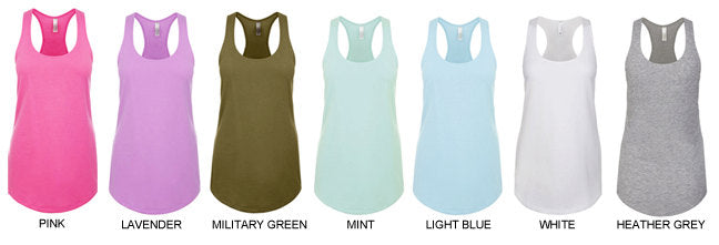 Just a Drinker with a Camping Problem Racerback Tank Top - Image 2