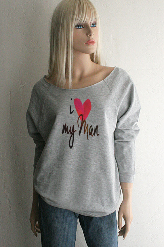 I Love My Man. Love. Love Shirt. Love Shirts. Valentines. Southern Girl. Southern Shirt. Southern Clothing. Country Clothing. Country Shirts
